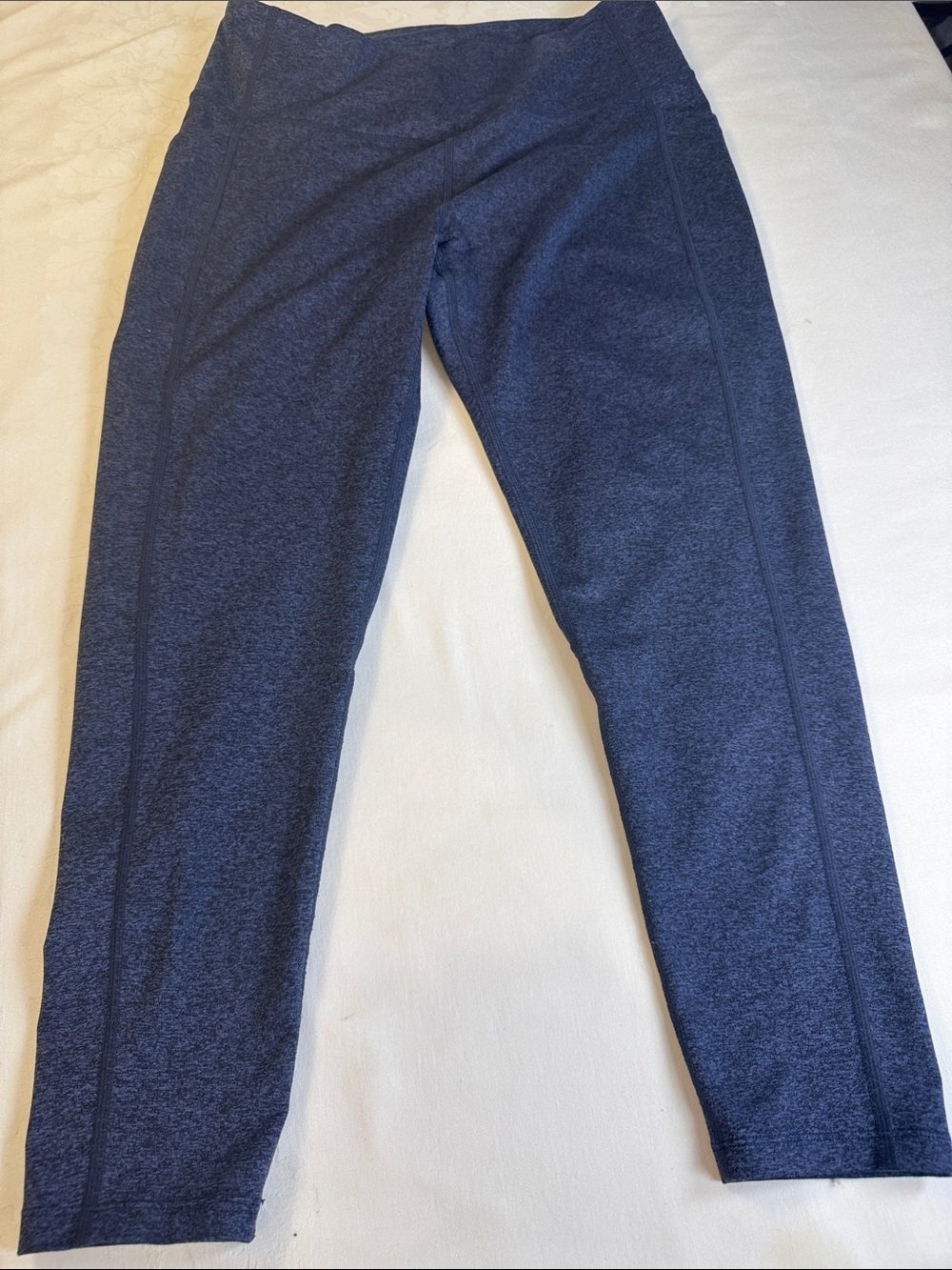 Zella Heathered Navy High-Rise Leggings
